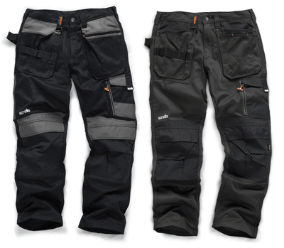 TWIN PACK SCRUFFS Trade 3d Work 