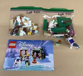 LEGO Disney 41147 Anna's Snow Adventure 1 Minifigure 153 Pieces No Box Preowned