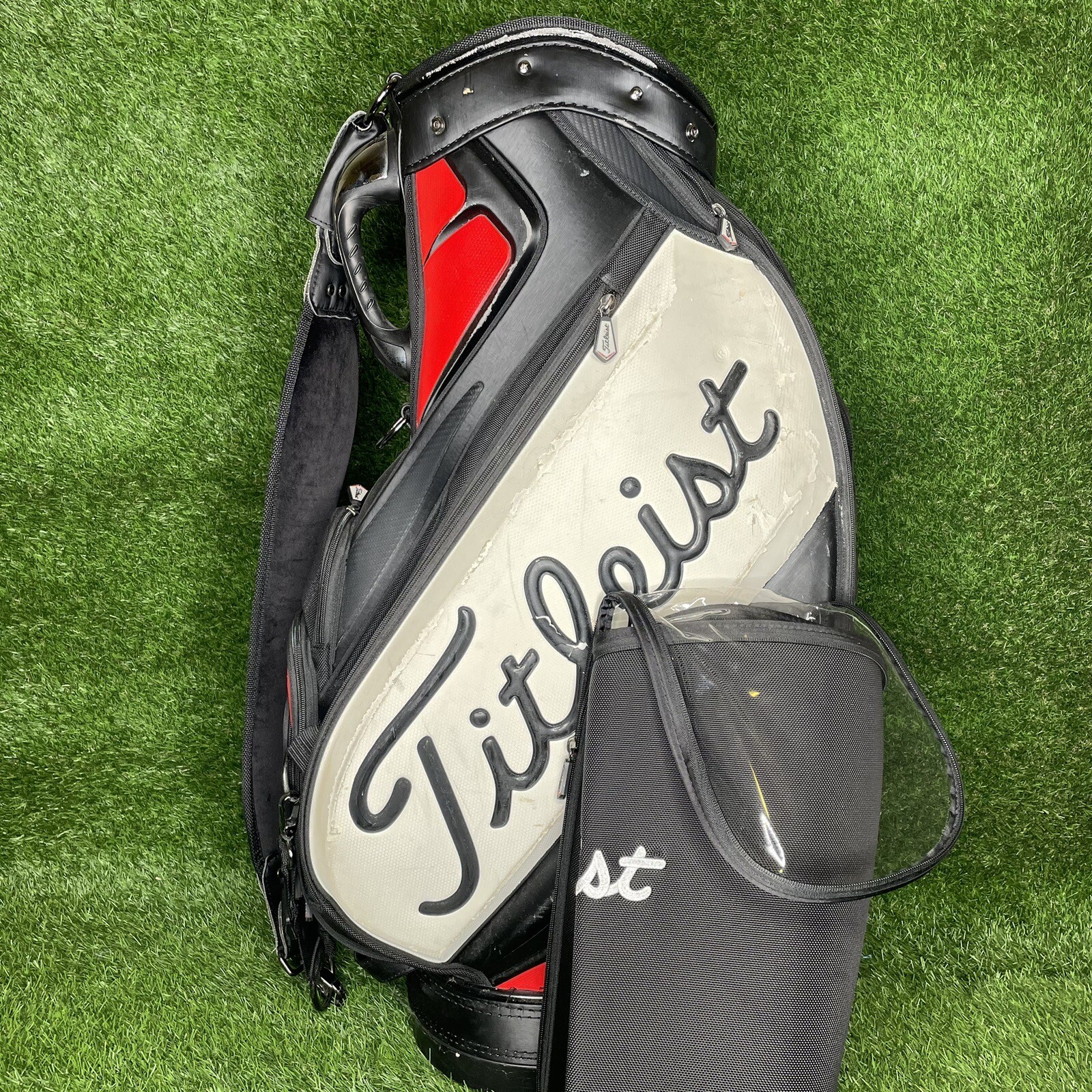 レア　スコッティキャメロン　Carry Bag Rare Titleist Scotty Cameron Tote carry Bag & Rare Art of Putting