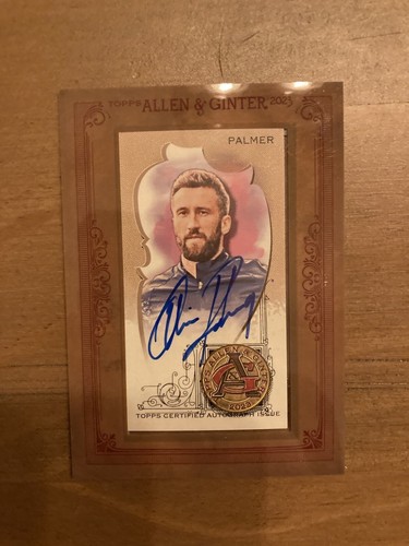 2023 Allen Ginter Star Autograph Framed Mini Ollie Palmer