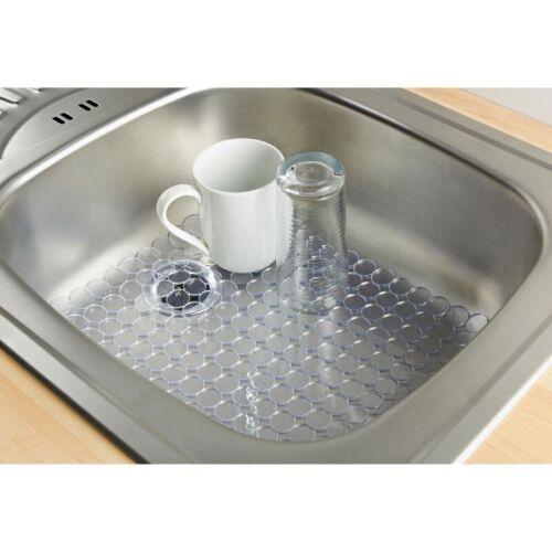 Addis Clear Anti Slip Kitchen Sink scratch Protector Drainer Sink Mat protector - Picture 7 of 9