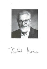 Herbert Kroemer "Nobelpreis Physik 2000" Autogramm signed 10x15 cm Karteikarte