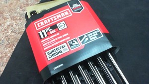 Craftsman CMMT87014 Long Panel Wrench Set 11pc Gunmetal Chrome NEW | eBay