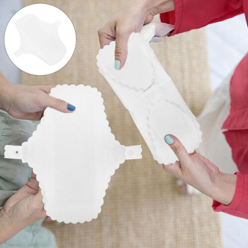 2Pcs Washable Feminine Panty Liners Sanitary Pad Reusable Menstrual Hygiene Pads - Picture 10 of 12
