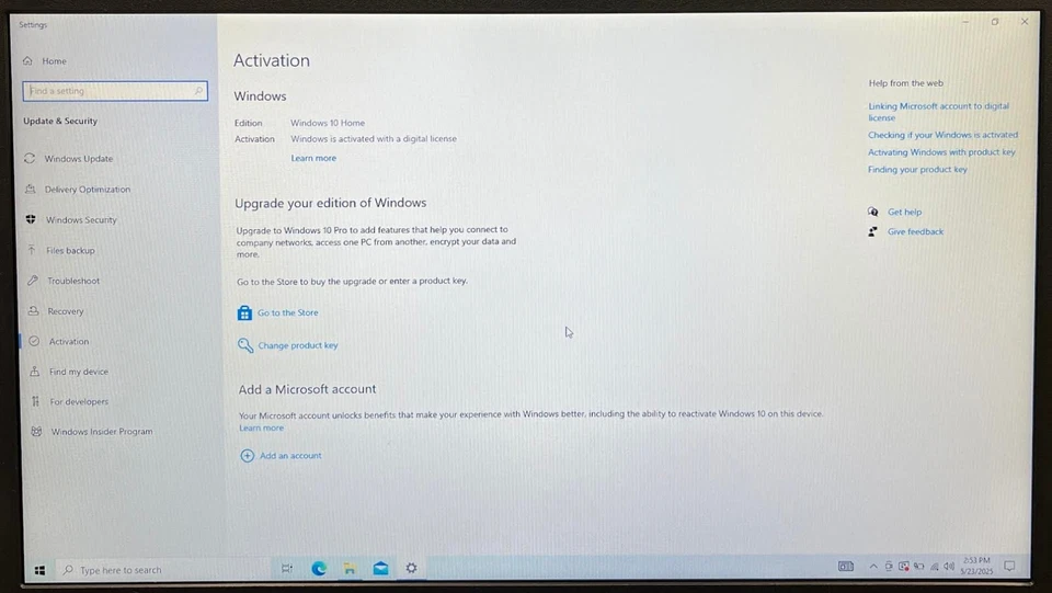 HP ProBook 6570b 15.6'' Laptop i5-3230M 8GB RAM 1000GB HDD Win 10 Home - Image 4 of 4