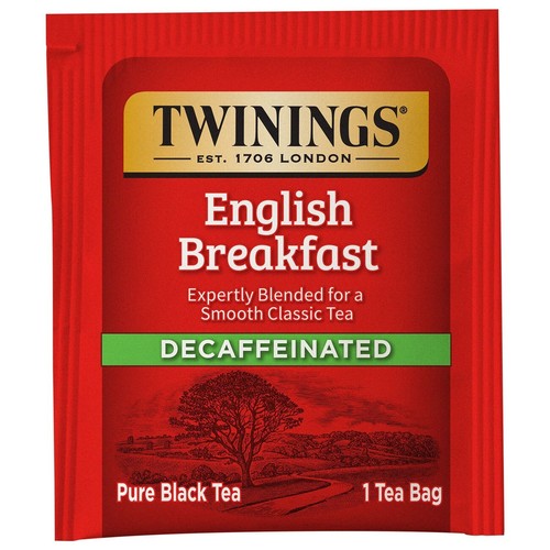 Twinings Decaffeinated English Breakfast Black Tea - 20 tea bags (Pack of 3) - Picture 4 of 5
