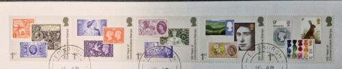 GB 2024 Comm Set sehr fein gebrauchte Gedenkmarken 100 Briefmarken auf Umschlag - Bild 3 von 3
