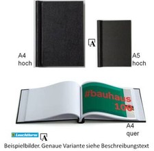Leuchtturm Klemmbinder schwarz PEKA A4-hoch, A5-hoch od. A4-quer auswählen