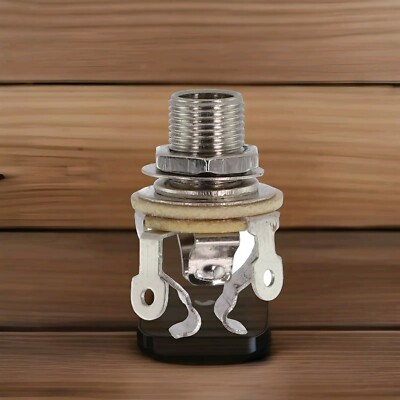 1/4'' 4 Point Multi Contact Electric Guitar Input Jack Mono Plug