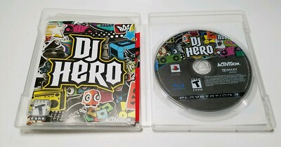 DJ Hero - PS3 - Playstation 3 NFR CIB Complete