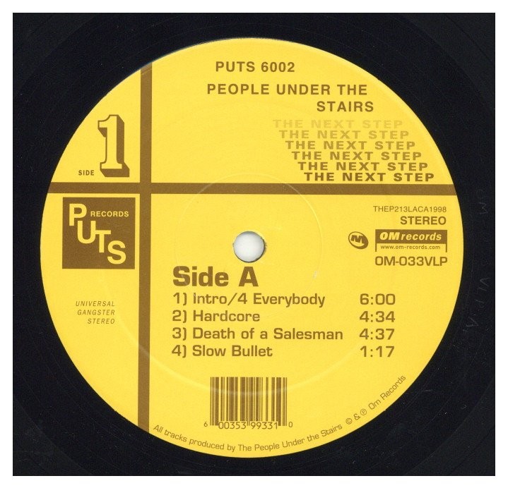 People Under The Stairs - The Next Step '98 2xLP US ORG!VG+/EX+ | eBay