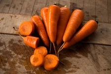 1,000 Heirloom Chantenay Red Core Carrot Seeds Organic NonGMO Sweet Red Core