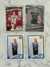 2025 Hailey Van Lith 4 Card Rookie Lot Net Marvels Rated Rookie Prizm Variation