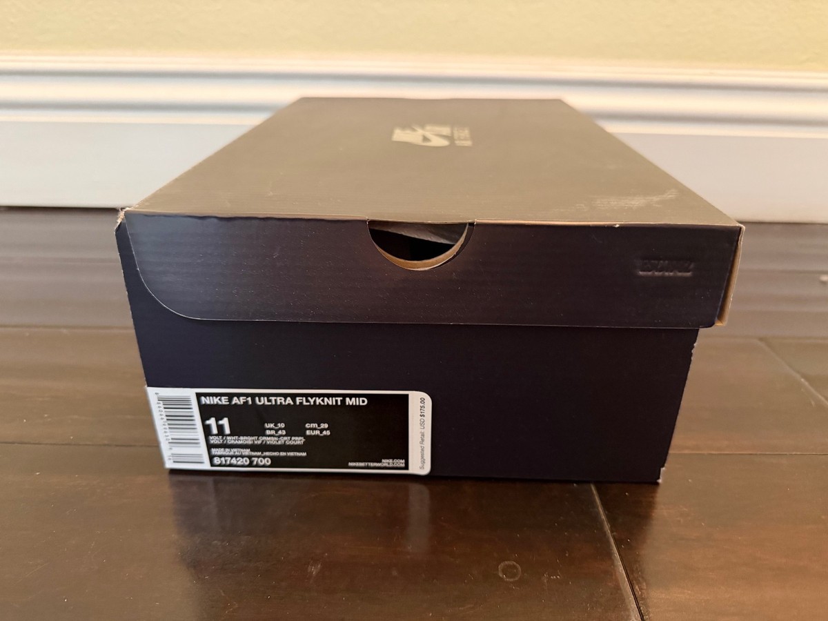 Size 11 - Nike Air Force 1 Ultra Flyknit Multi-Color BNIB 817420