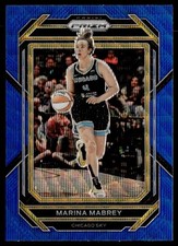 2023-24 Panini Prizm WNBA Blue Wave Marina Mabrey #124
