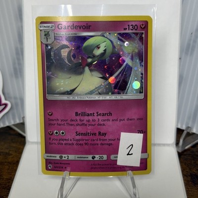 Gardevoir 141/214 Cosmos Holo - Lost Thunder Pokemon TCG - M/NM - Murayama