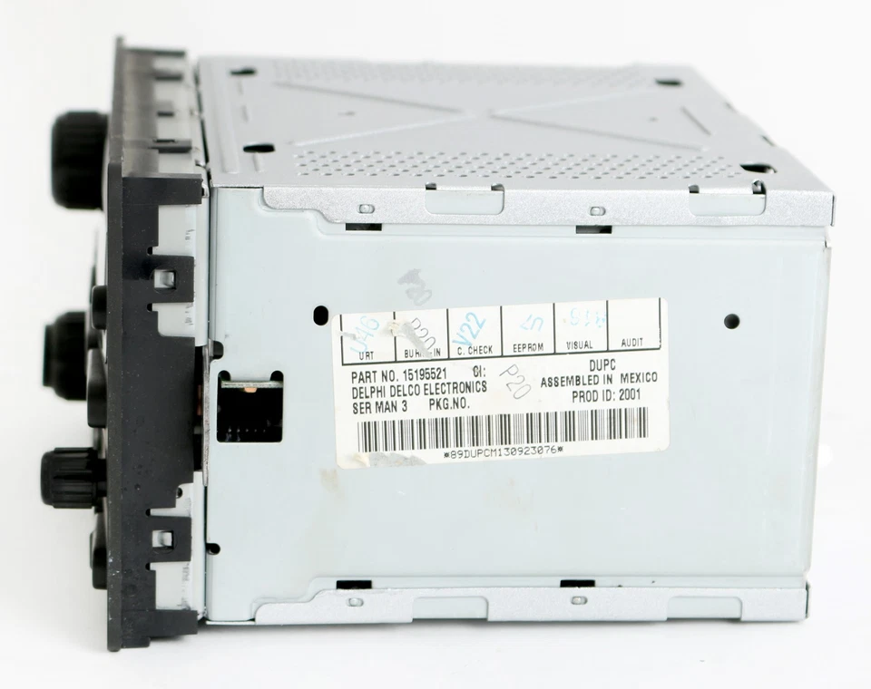 Chevy Trailblazer GMC Envoy 2002-2003 Radio AM FM CD con entrada auxiliar 15195521 Foto 4 de 4