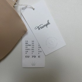 Triumph Stepy Soft 01 WDP Women's Bra Size 32DD Beige Underwire Lingerie New