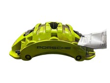 2011-2018 Porsche Cayenne 958.2 3.0l Awd Front Right Brake Caliper 94k Yellow 2011-2018 Porsche Cayenne 958.2 3.0l Awd Front Right Brake Caliper 94k Yellow