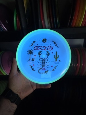 Axiom Discs Total Eclipse Crave SE 173g #3 Special Ed. Disc Golf Glow Mvp Driver