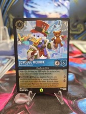 Disney Lorcana Scrooge McDuck Reformed Ebenezer 152/204 Cold Foil Legendary