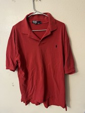 Polo Ralph Lauren Polo Men's XL Distressed Pony Cotton Made In USA