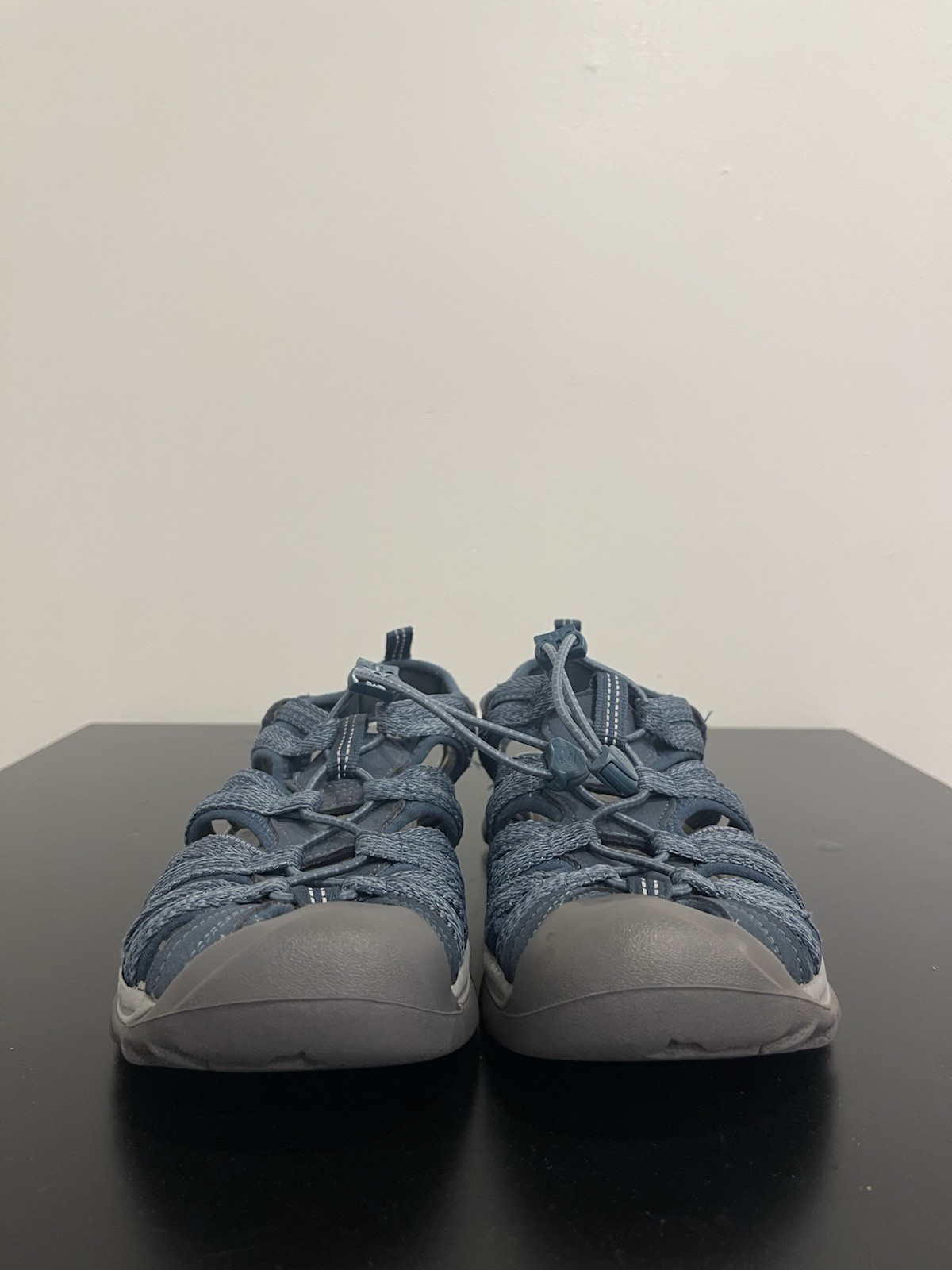 Keen Whisper Sandali Donna 8 5 Grigio Blu Impermeabili Outdoor Escursionismo Regolabile