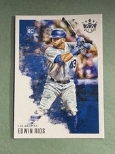 Edwin Rios Rookie 2020 Panini Diamond Kings Los Angeles Dodgers #91 *74*