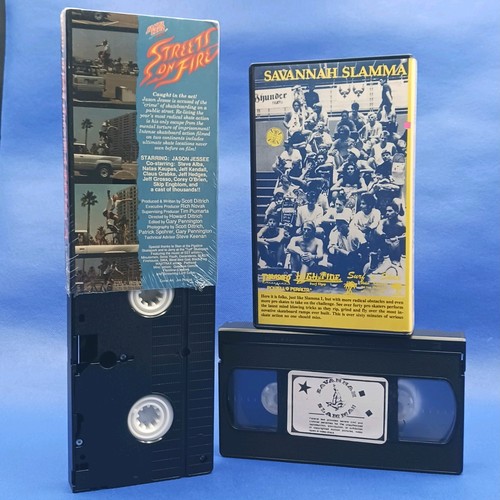 Vintage Skateboard VHS Kassetten, Savannah Slamma 2, Santa Cruz SoF Rarität! SAUBER! - Bild 2 von 3