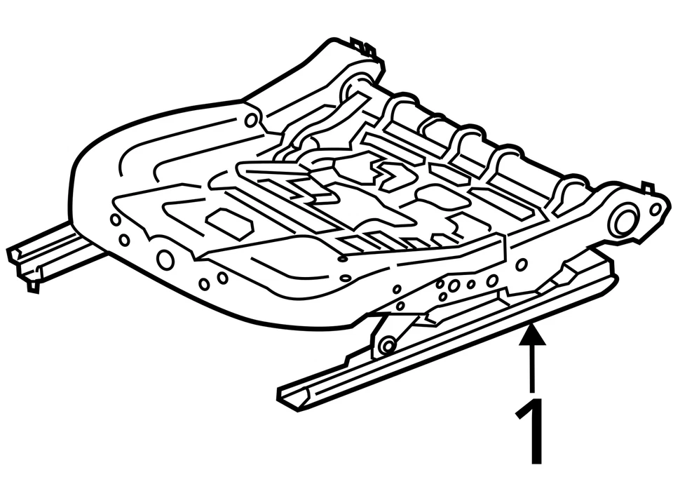 2017 - 2020 JAGUAR F-PACE OEM RH FRONT RIGHT LOWER SEAT CUSHION - Изображение 4 из 4