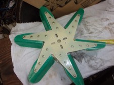 1960s Flex-a-lite Fiberglass Cooling Fan Green 15 In. Inch Hot Rod Muscle Car