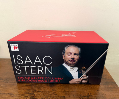 Isaac Stern - The Complete Columbia Analogue Recordings, Sony 75 CD (AUTHENTIC)