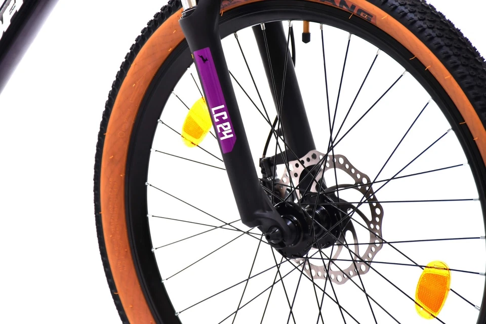 24 Zoll ALU Mountainbike Capriolo LC240 2D FS, Shimano 7G - grey orange, B-WARE - Bild 4 von 4