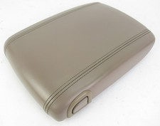Cadillac Escalade Yukon Denali Center Console Arm Rest Lid Beige Leather 03-06 Cadillac Escalade Yukon Denali Center Console Arm Rest Lid Beige Leather 03-06