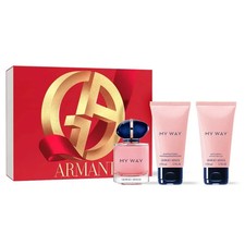 Image of GIORGIO ARMANI My Way 50ml EDP + 50ml Body Lotion + 50ml Shower Gel GIFT SET