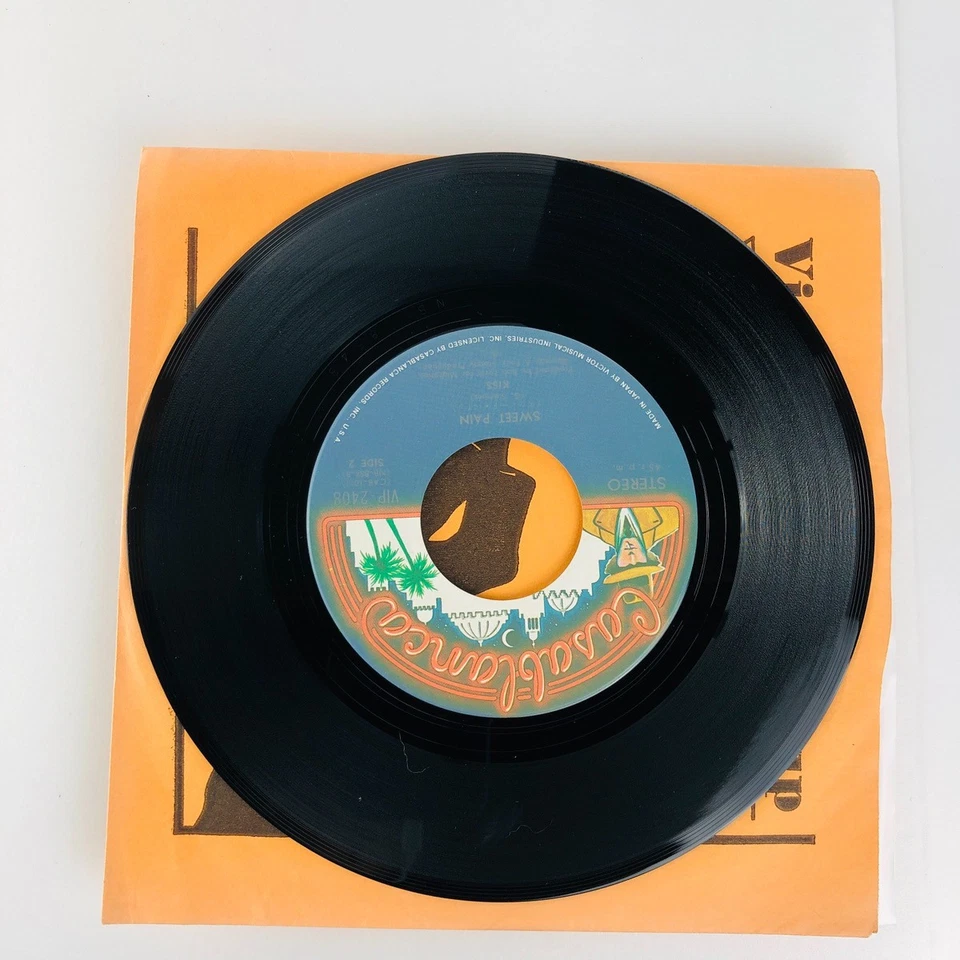 Kiss – Shout It Out Loud Japan 7" Single VIP-2408 Insert 1976 Casablanca Bogart - Image 3 of 4