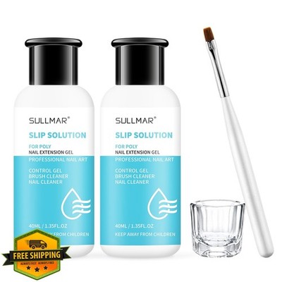 SULLMAR Nail Slip Solution Poly Gel Extension Thickening 2.7 fl oz
