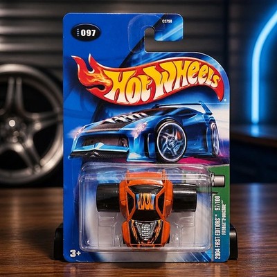   2004 Hot Wheels First Editions Fatbax B-Machine #97 Orange  