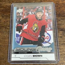 2017-18 Upper Deck #217 Logan Brown Young Guns Jumbo