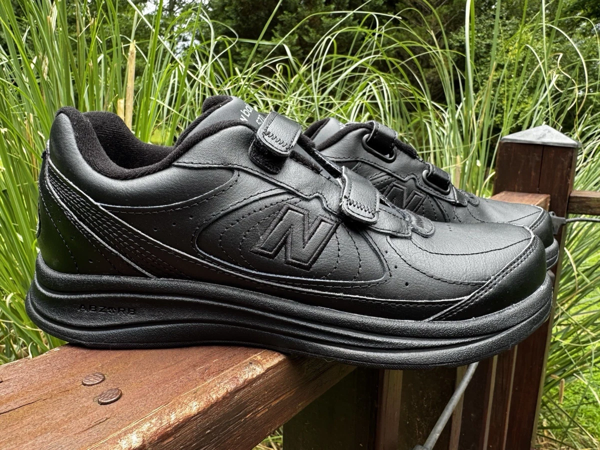 New Balance 577 Men Sneaker Shoes Size‎ 11.5 Extra Wide Black Synthetic Lace Up New Balance 577 Walking Black Leather Shoes | Mercari main image 2