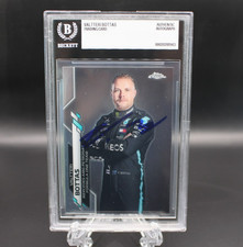 VALTERRI BOTTAS SIGNED 2020 TOPPS CHROME F1 FORMULA 1 CARD RC #2 AUTO BECKETT
