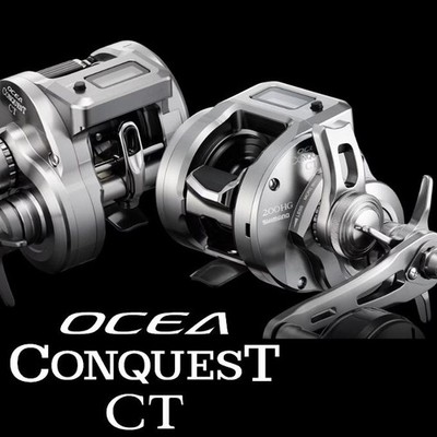Shimano 25 Ocea Conquest CT 201PG Left Handle Baitcasting reel | eBay