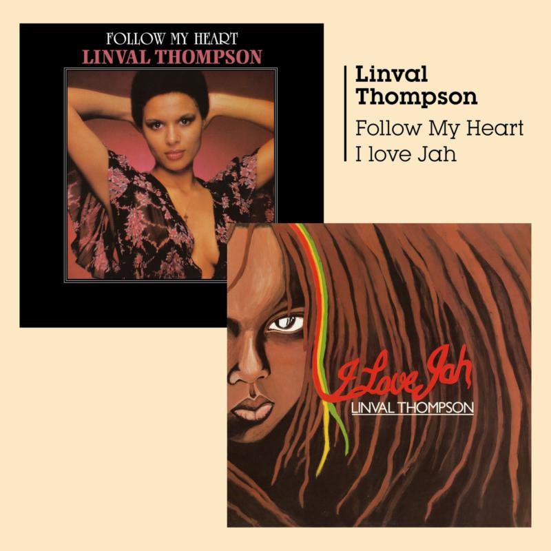 Linval Thompson Follow My Heart / I Love Jah CD BSRCD952 NEW