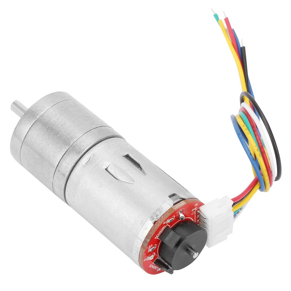 DC 6V Encoder Gear Motor Speed Reduction Motor For Robot RC Car Engine Toy