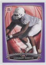 2014 Bowman Rookies Retail Purple Kareem Martin #49 1f0