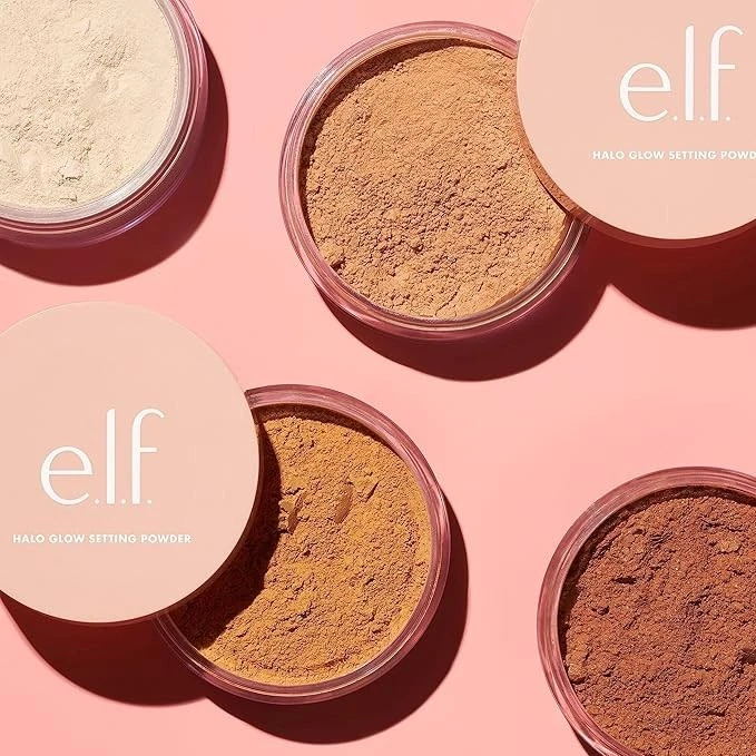 e.l.f. Halo Glow Setting Powder, Silky, Weightless, Blurring, Smooths, Minimizes - Image 4 of 4