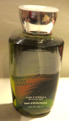 Bath & Body Works Signature Collection COCONUT LIME BREEZE Shower Gel 10 FL OZ
