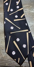 Baseball Theme Men's Necktie/Tie