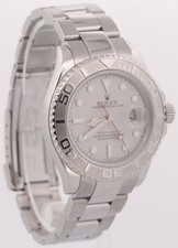 Rolex Yacht-Master PLATINUM Stainless Steel 40mm Oyster Date YM1 Watch 16622 4