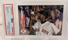2020 Topps Pedro Martinez Image Variation SP #299 PSA 10 Pop 3